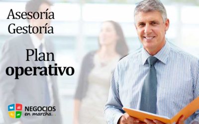 Plan operativo de una asesoría gestoría: operaciones diarias, departamentos y gestión de recursos humanos.
