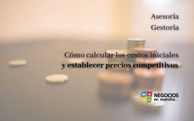Cómo calcular los costos iniciales y establecer precios competitivos